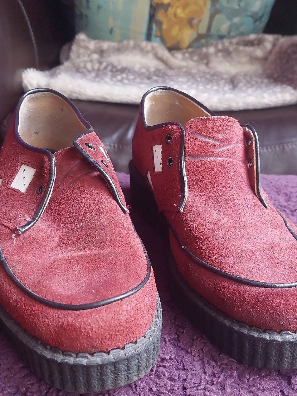 Fluvog Suede Creeper